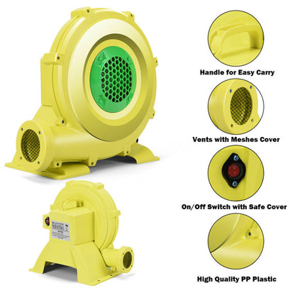 735 W Blower | Portable Inflatable bounce chouse castle blower - functions