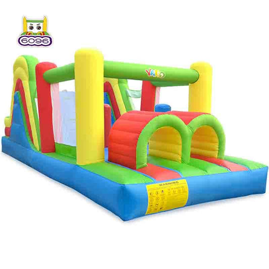 Bounce House |Rainbow Inflatable bounce Castle -  front view